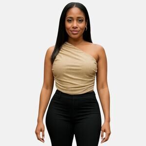 One Side Shoulder Night Out Blouse